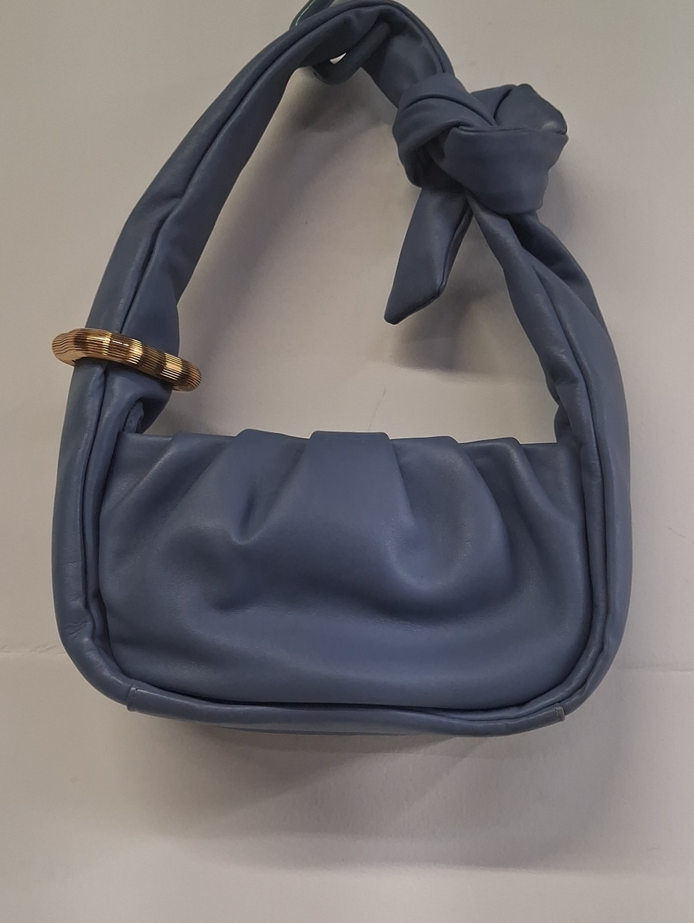 Womens Songmont Purple Leather Shoulder Bag